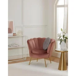 Poltroncina Da Cocktail In Tessuto Boucle Oyster*Westwing Collection Online