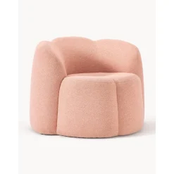 Poltroncina In Boucle Fleur*Westwing Collection New