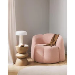 Poltroncina In Boucle Fleur*Westwing Collection New