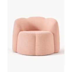 Poltroncina In Boucle Fleur*Westwing Collection New