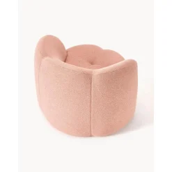 Poltroncina In Boucle Fleur*Westwing Collection New