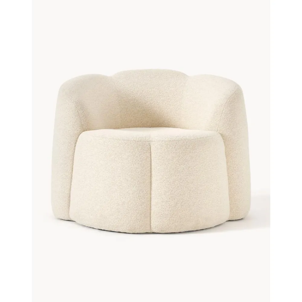 Poltroncina In Boucle Fleur*Westwing Collection Sale