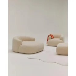 Poltroncina In Boucle Sofia*Westwing Collection New