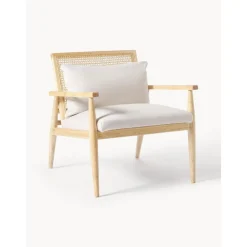 Poltroncina In Legno Massello Di Caucciu Manuell*Westwing Collection Fashion