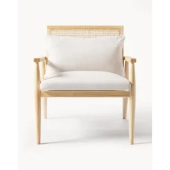 Poltroncina In Legno Massello Di Caucciu Manuell*Westwing Collection Fashion