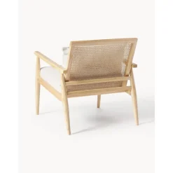 Poltroncina In Legno Massello Di Caucciu Manuell*Westwing Collection Fashion