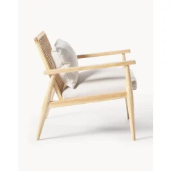 Poltroncina In Legno Massello Di Caucciu Manuell*Westwing Collection Fashion