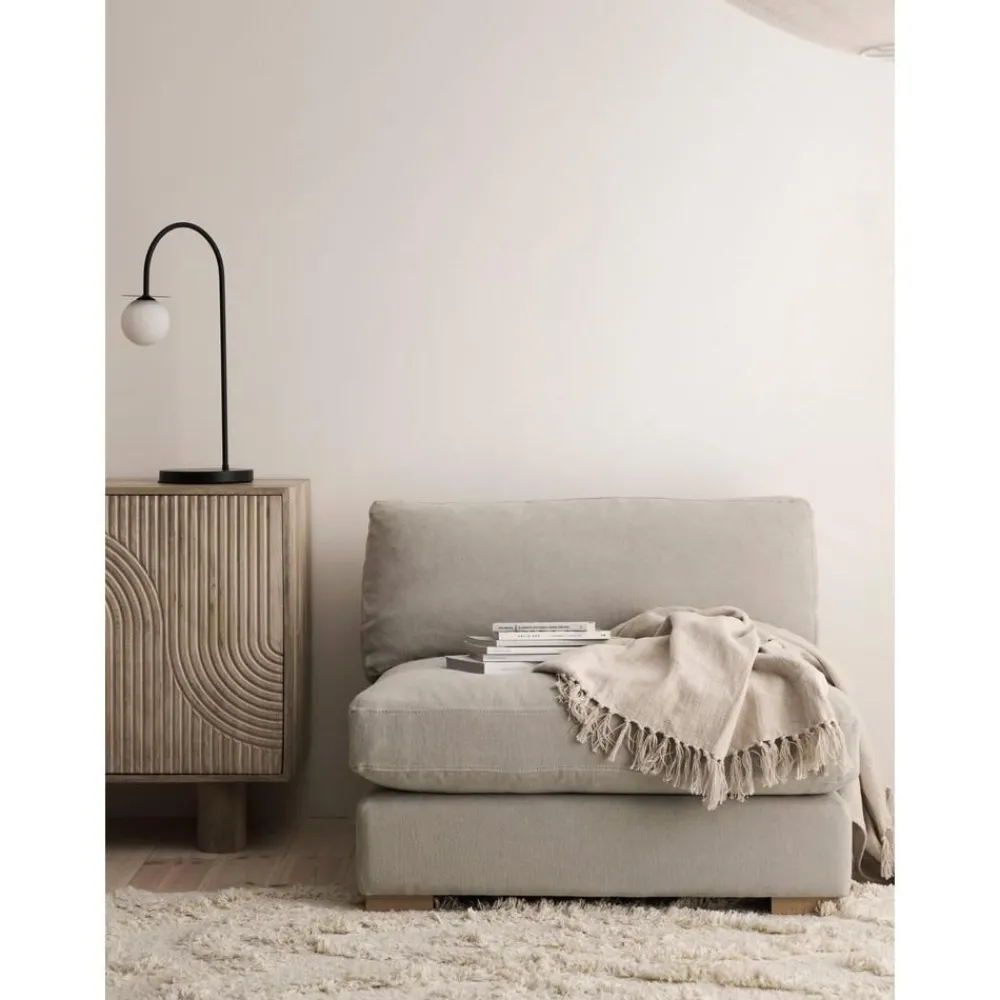 Poltroncina In Lino Vide*Ellos Home Outlet