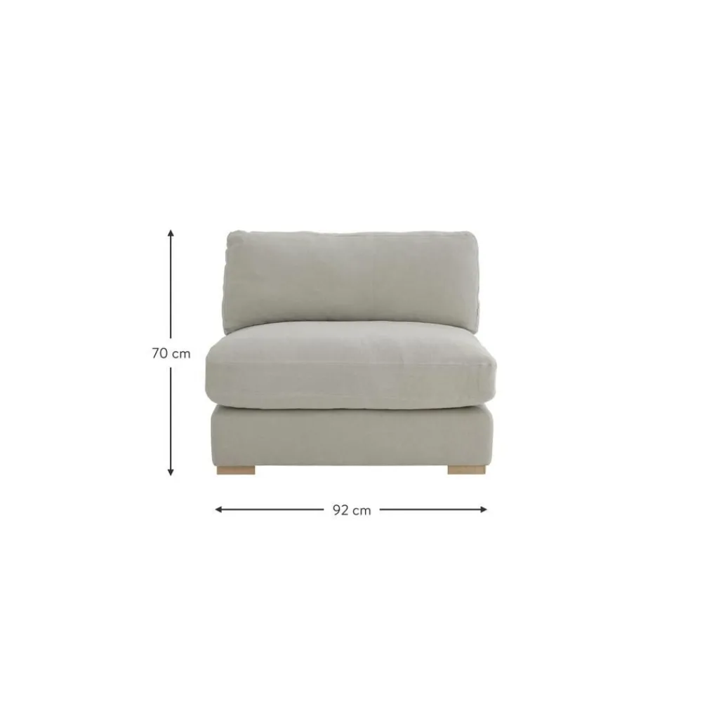 Poltroncina In Lino Vide*Ellos Home Outlet