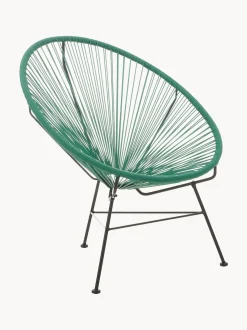 Poltroncina In Materiale Sintetico Intrecciato Bahia