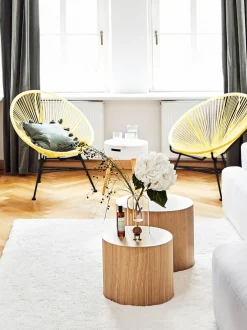 Poltroncina In Materiale Sintetico Intrecciato Bahia