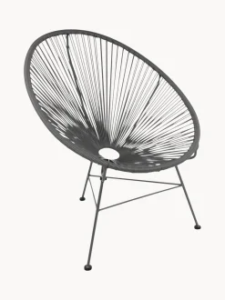 Poltroncina In Materiale Sintetico Intrecciato Bahia