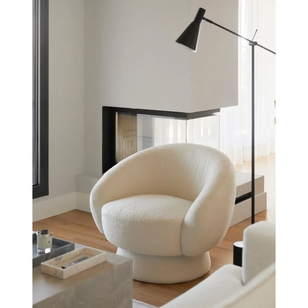 Poltroncina In Tessuto Boucle Ted*Bloomingville Fashion