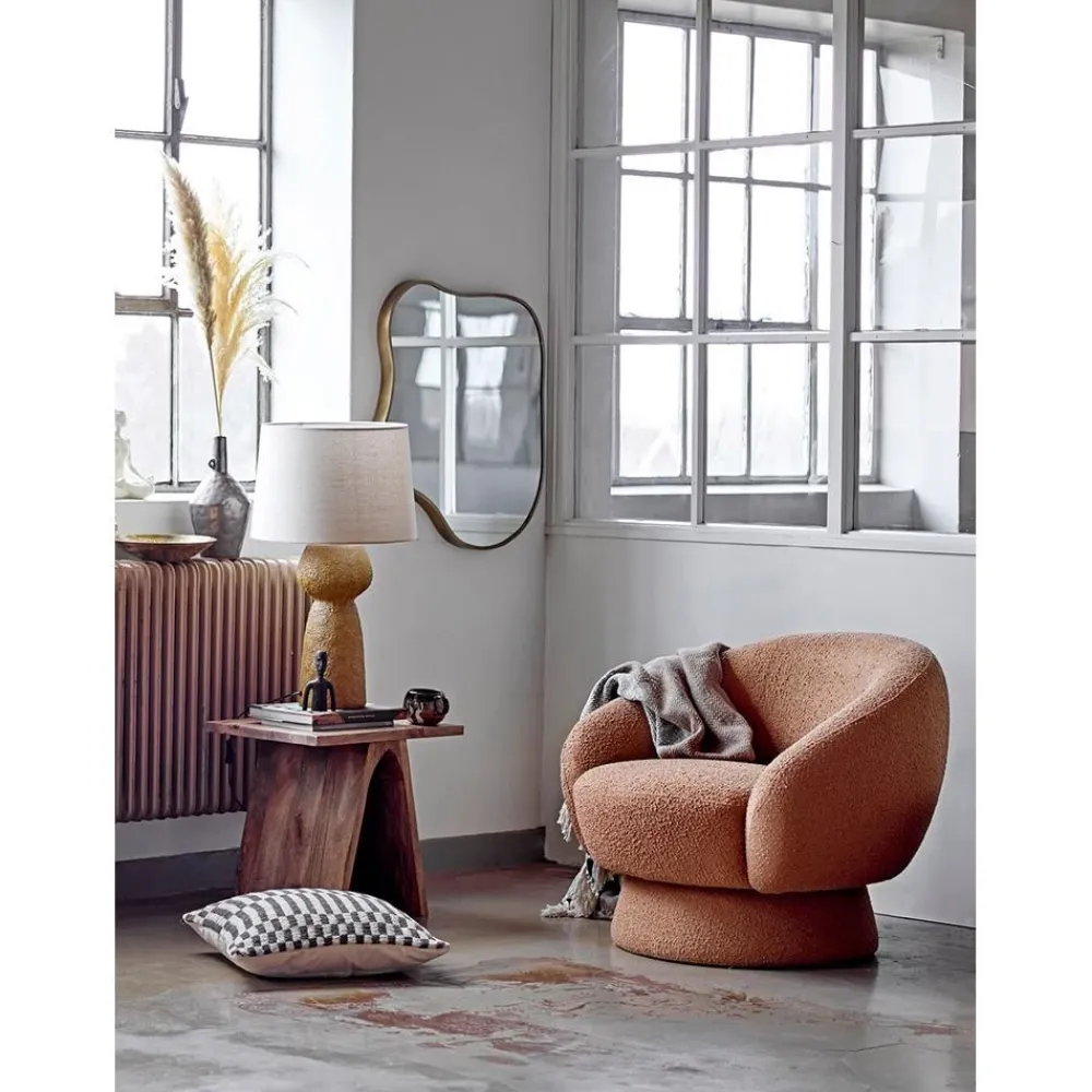 Poltroncina In Tessuto Boucle Ted*Bloomingville Outlet