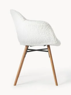 Poltroncina In Tessuto Teddy Con Seduta Stretta Fiji