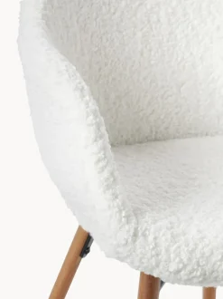 Poltroncina In Tessuto Teddy Con Seduta Stretta Fiji