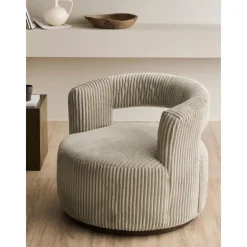 Poltroncina In Velluto A Coste Jona*Ellos Home Fashion