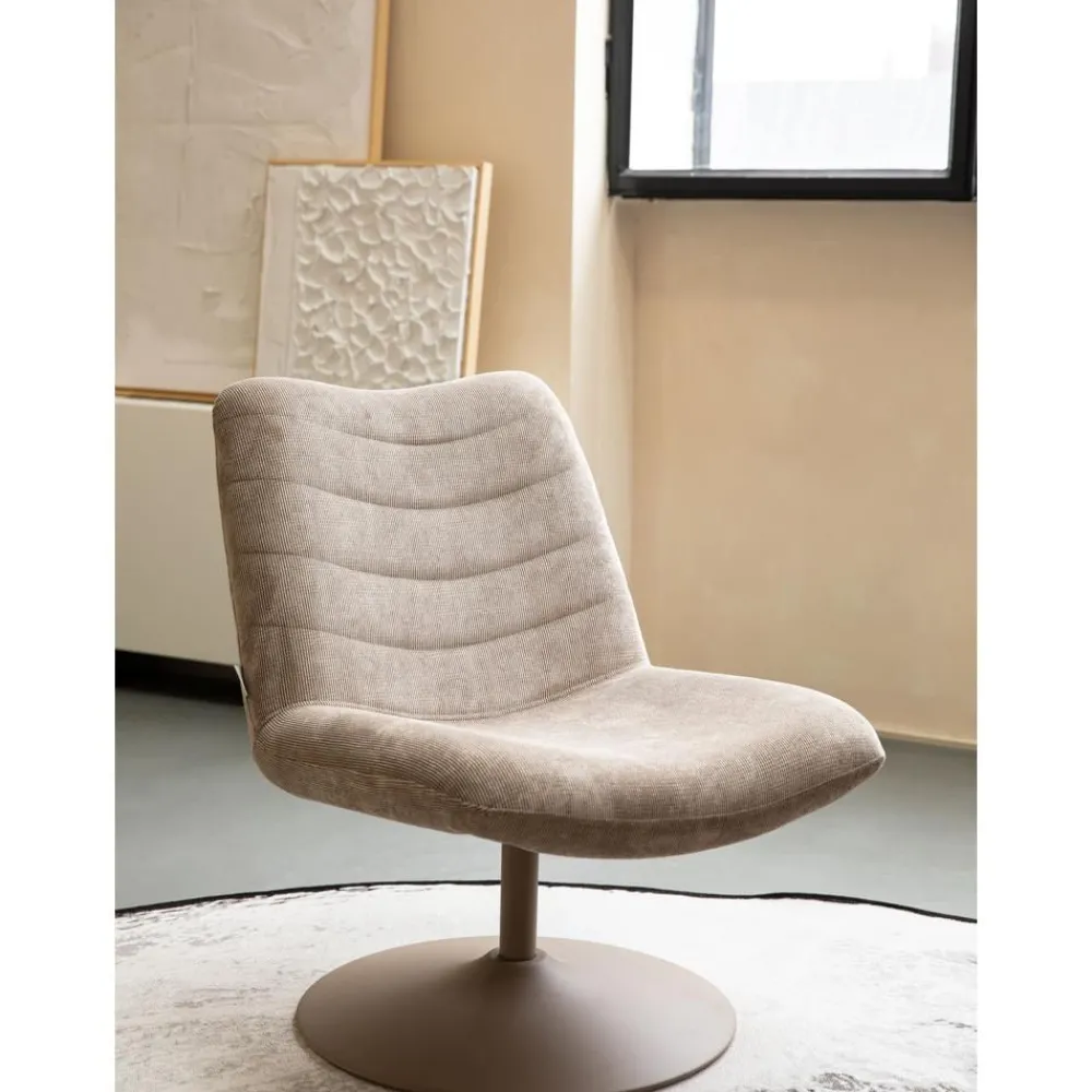 Poltroncina In Velluto A Coste Bubba*Zuiver New