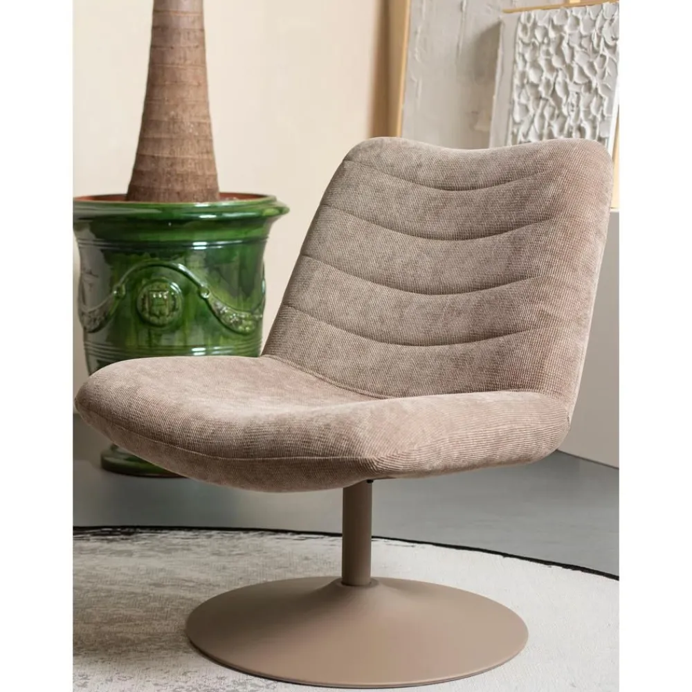 Poltroncina In Velluto A Coste Bubba*Zuiver New