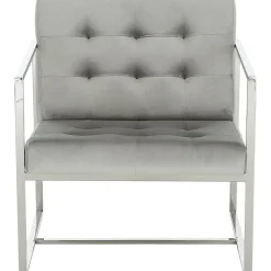 Poltroncina In Velluto Manhattan*Westwing Collection New