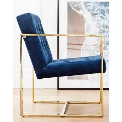 Poltroncina In Velluto Manhattan*Westwing Collection Best