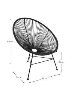 Poltroncina Intrecciata Bahia