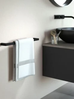 Porta Asciugamani In Metallo Vana