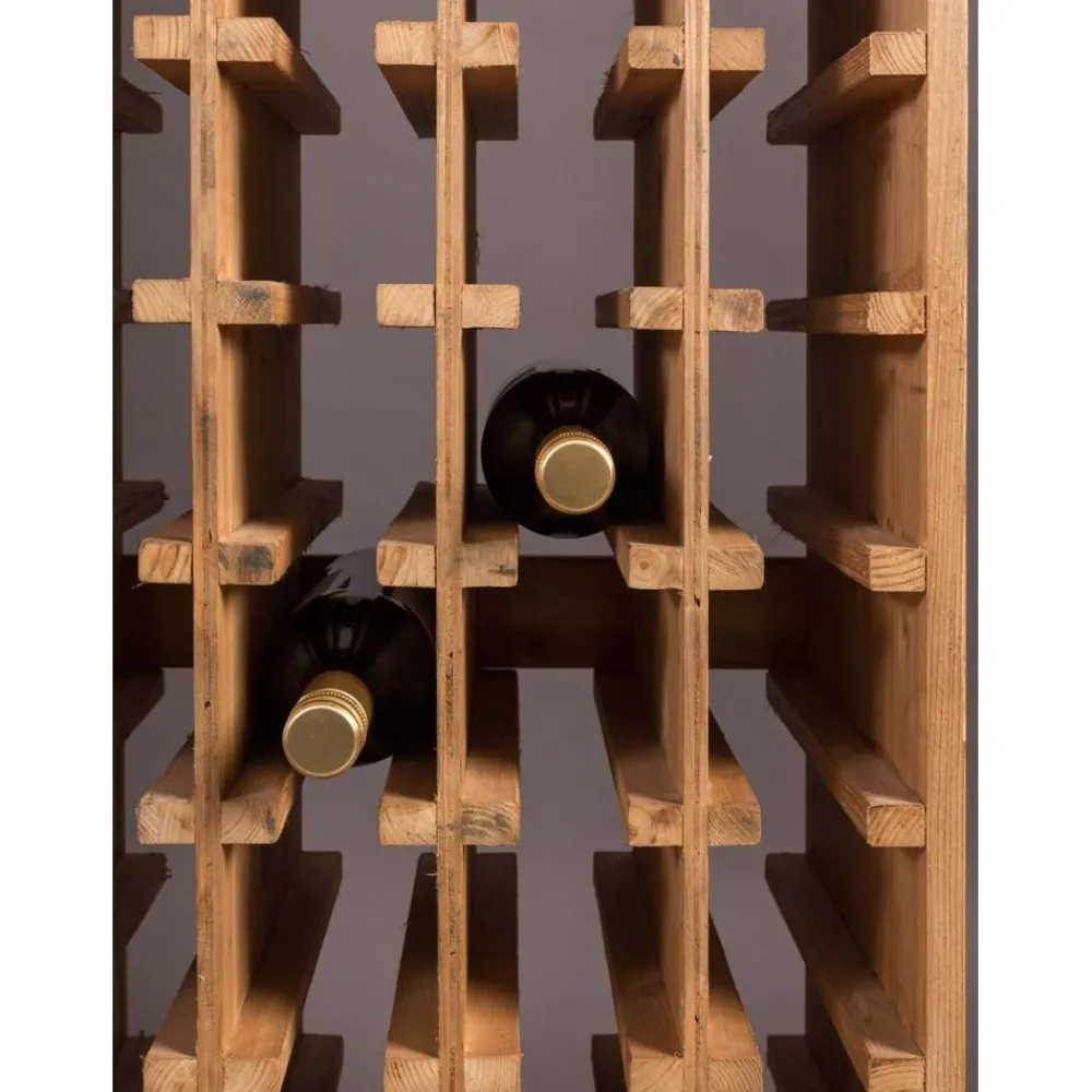 Portabottiglie In Rovere Per 28 Bottiglie Claude*Dutchbone Discount