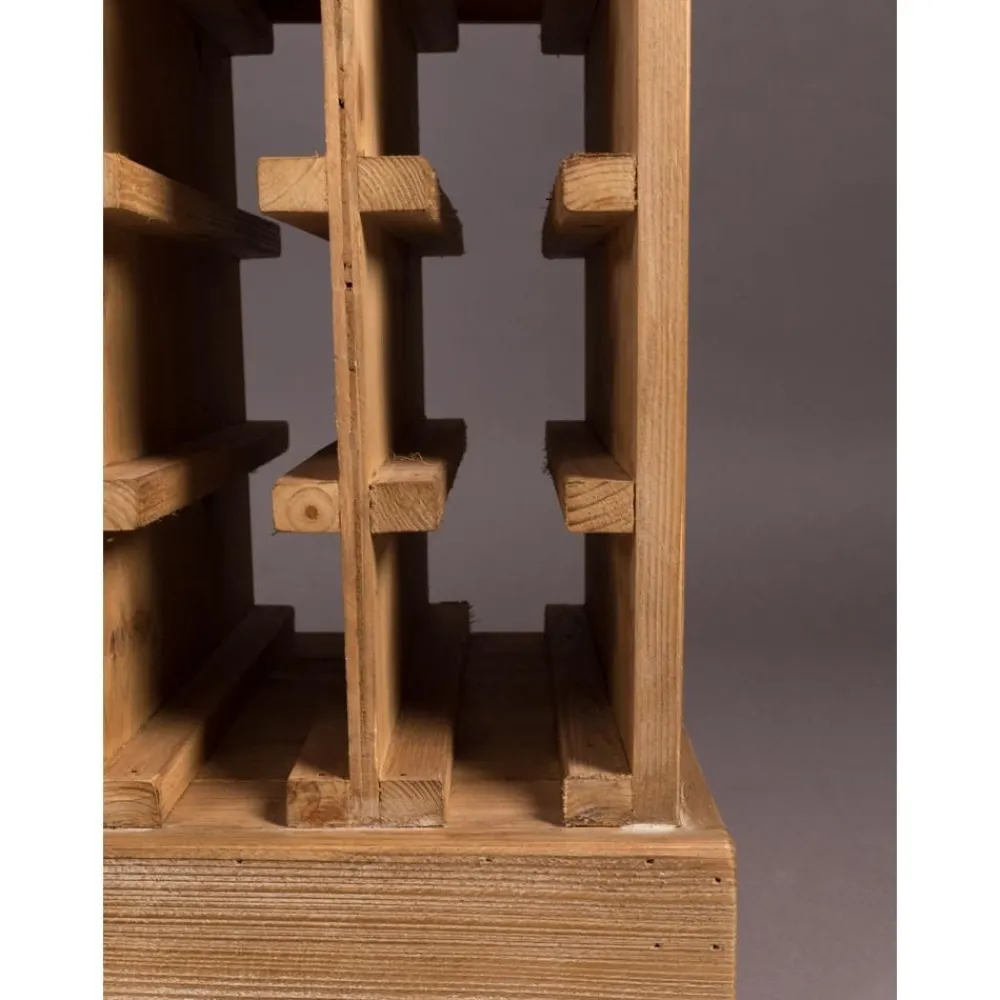 Portabottiglie In Rovere Per 28 Bottiglie Claude*Dutchbone Discount