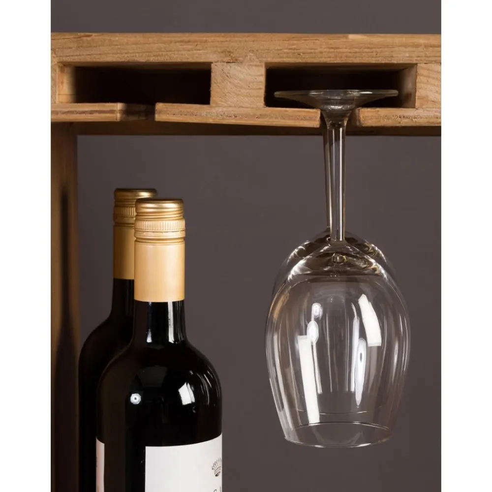 Portabottiglie In Rovere Per 28 Bottiglie Claude*Dutchbone Discount