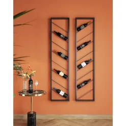 Portabottiglie Pensile Per 8 Bottiglie Bistro*Kare Design Discount