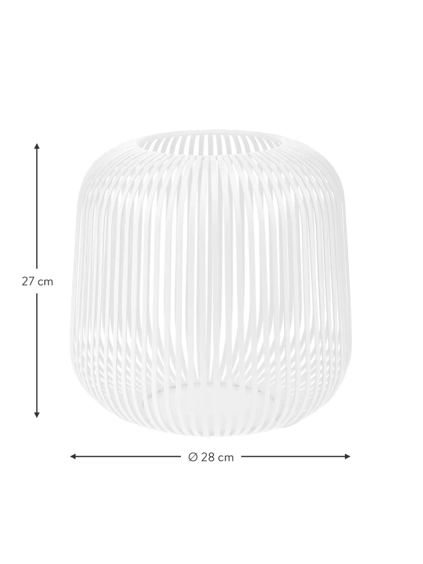 Portacandela Lito, H 27 Cm
