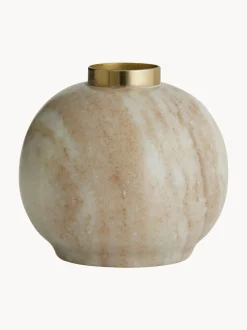 Portacandele In Marmo Ulva