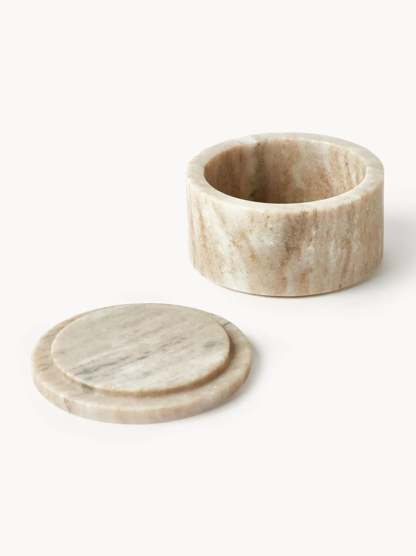 Portagioie In Marmo Con Coperchio Venice