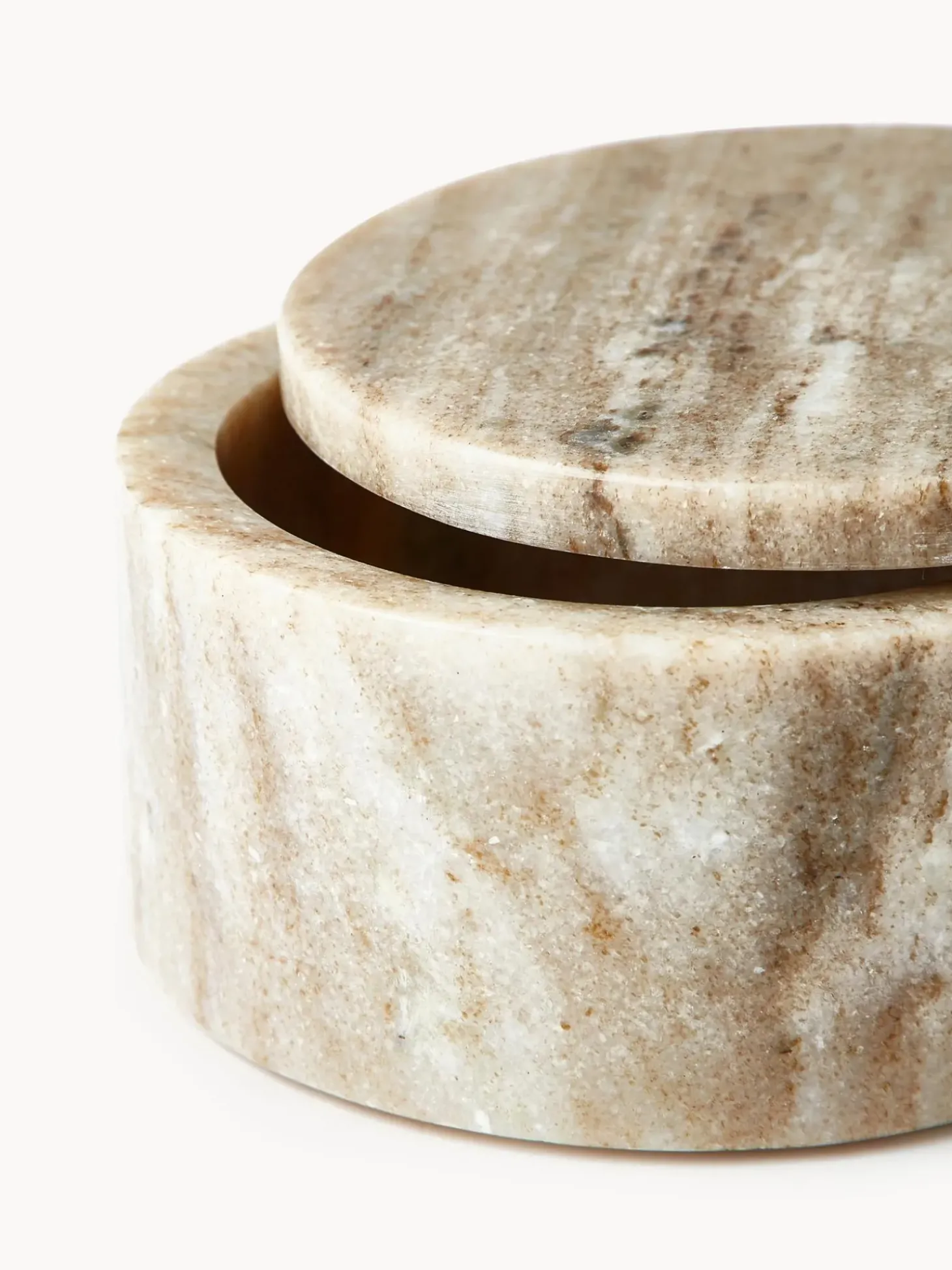 Portagioie In Marmo Con Coperchio Venice