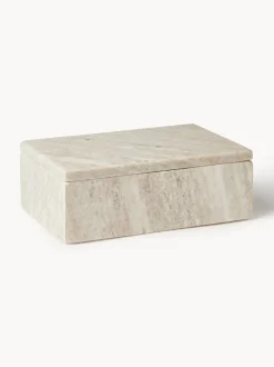 Portagioie In Marmo Effetto Travertino Venice