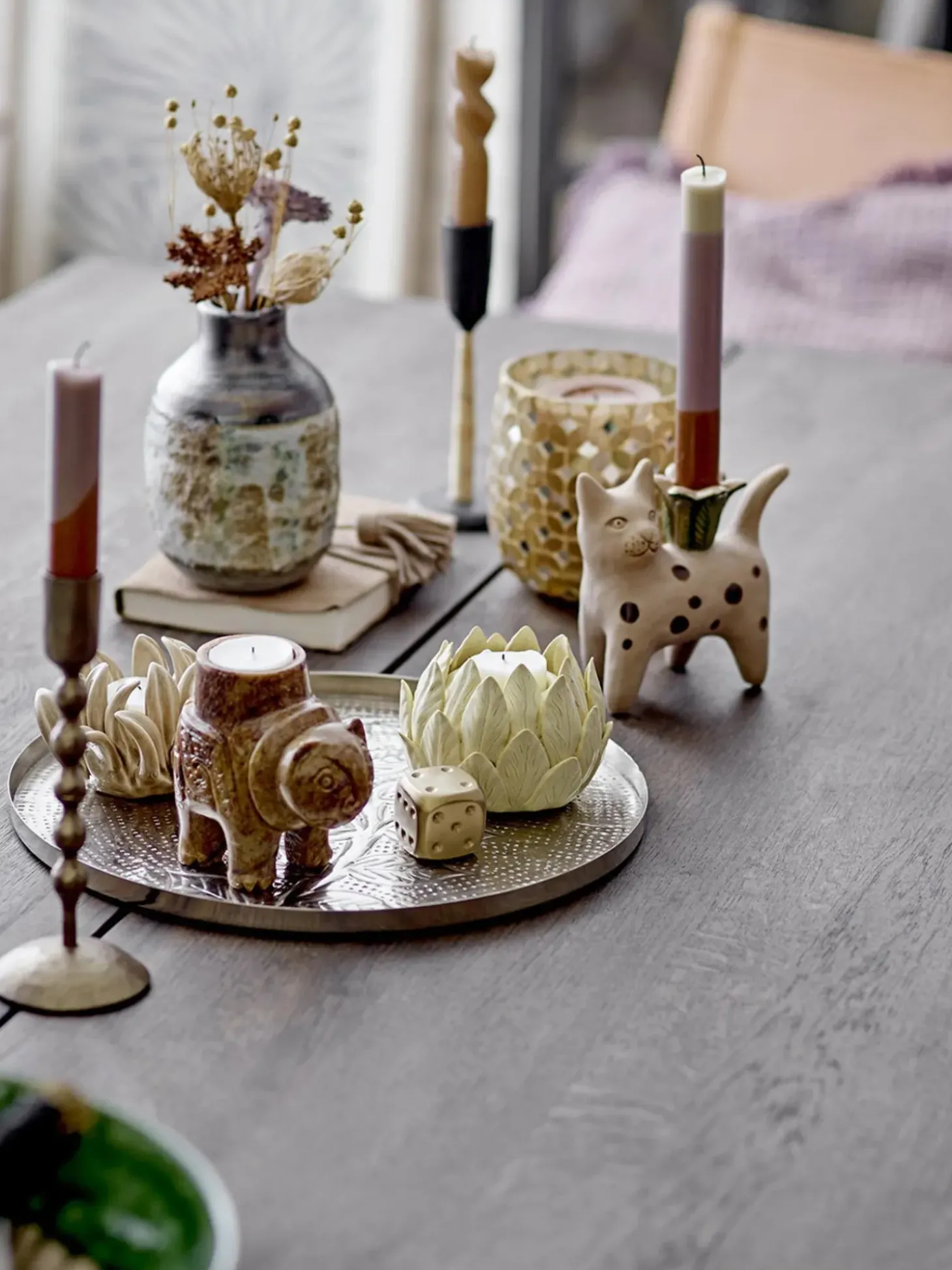 Portalumino Fatto A Mano In Gres Yosan