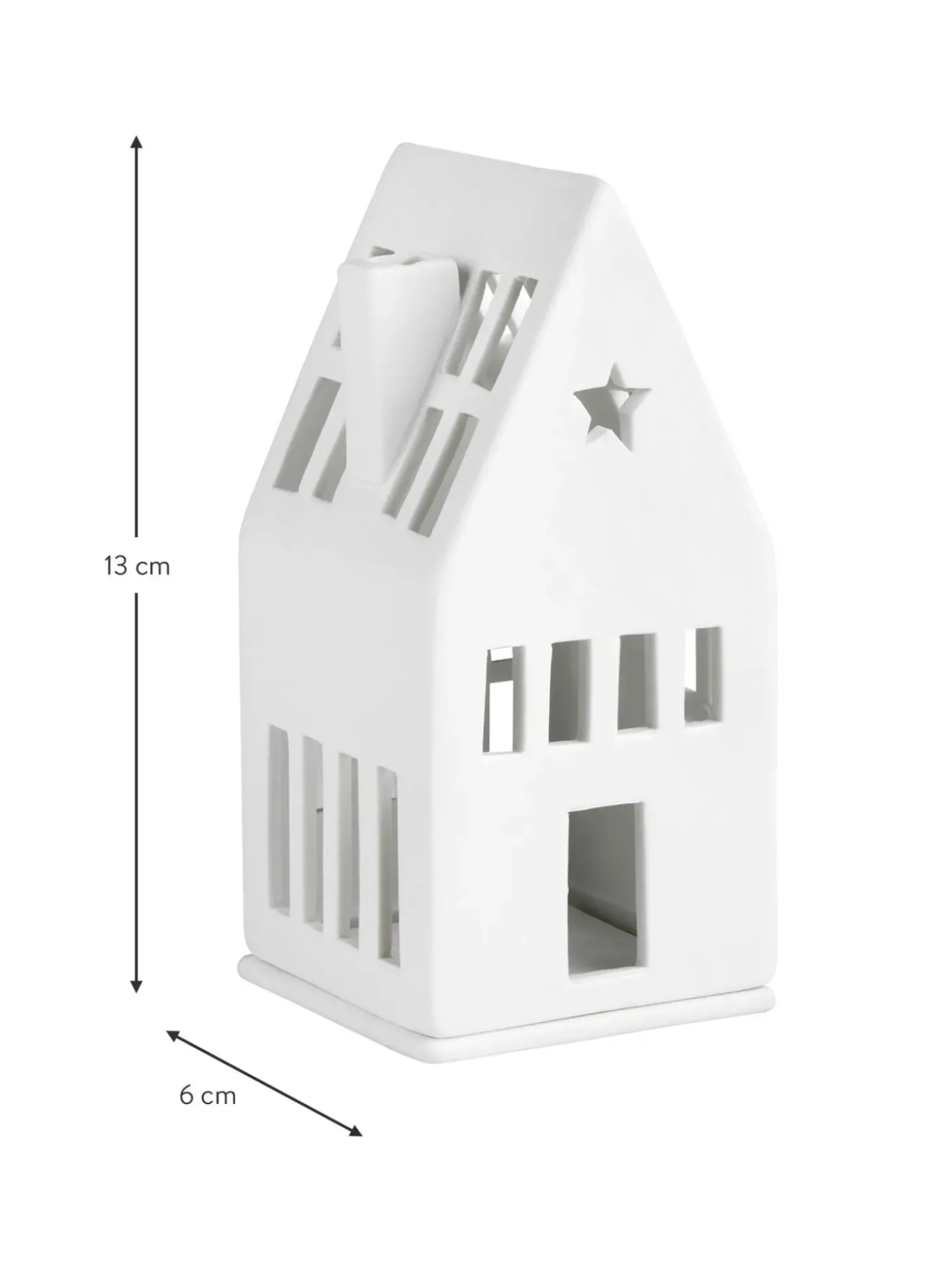 Portalumino In Porcellana Living