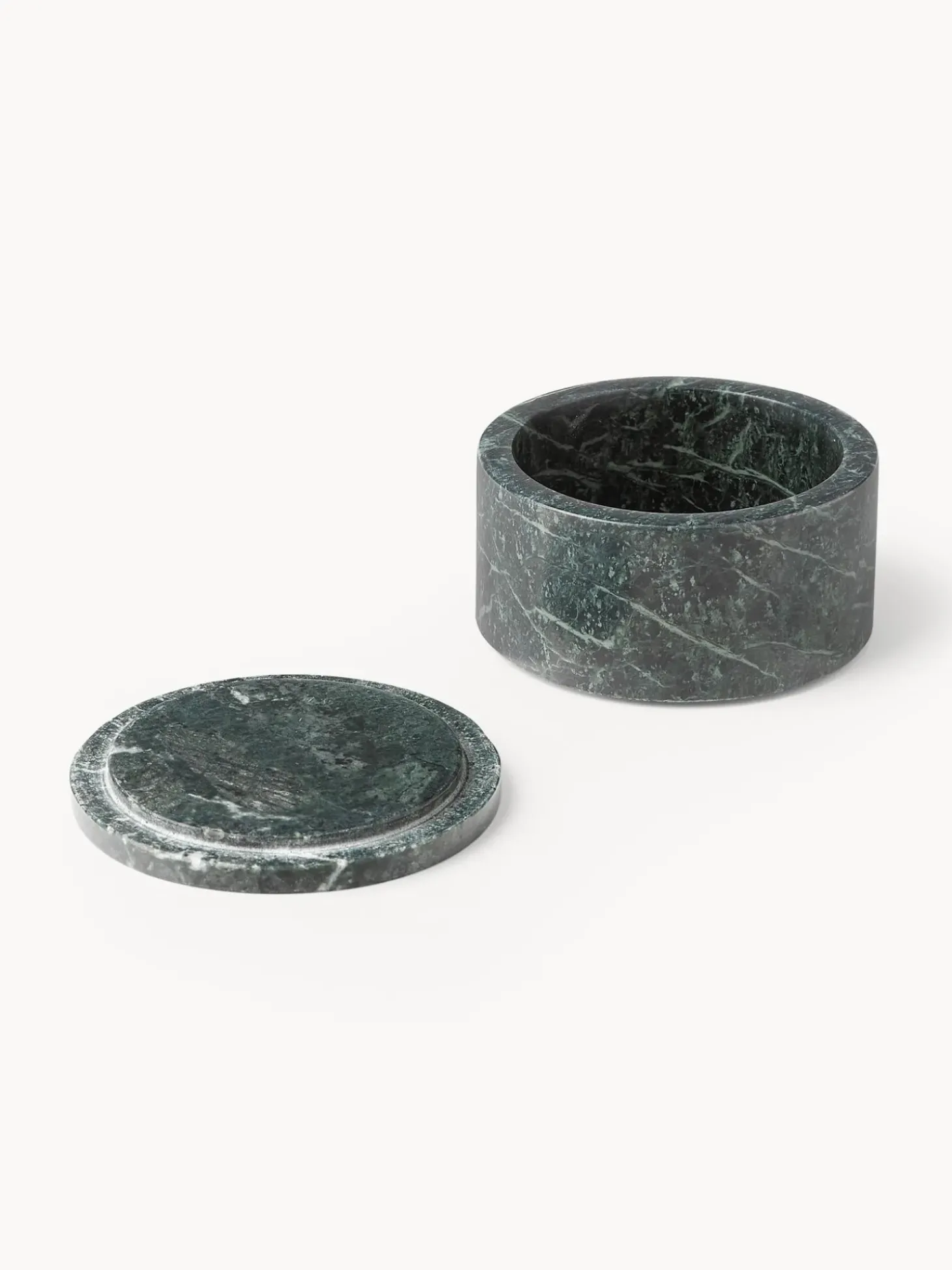 Portaoggetti In Marmo Con Coperchio Venice