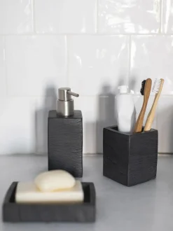 Portasapone Effetto Ardesia Slate