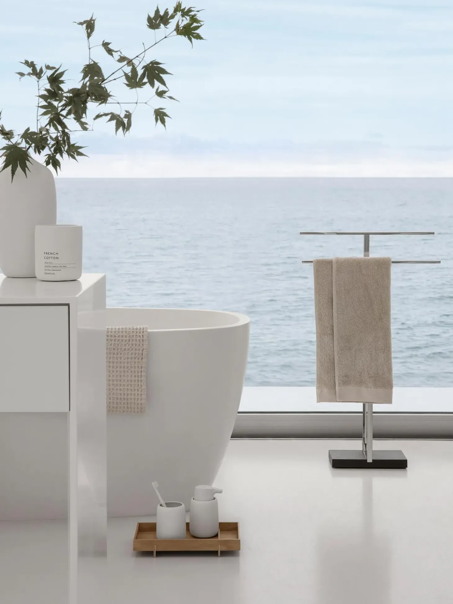 Portasciugamani In Metallo Menoto