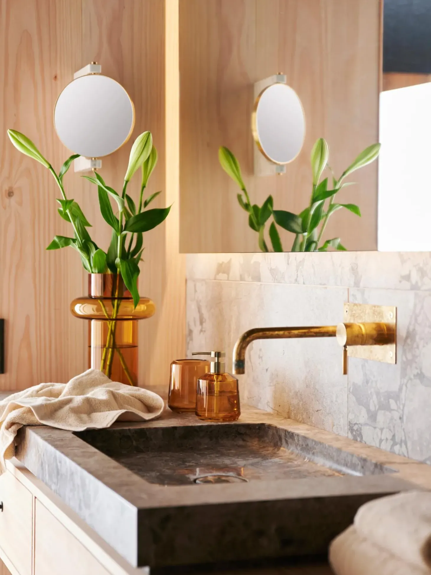 Portaspazzolino In Vetro Vintage