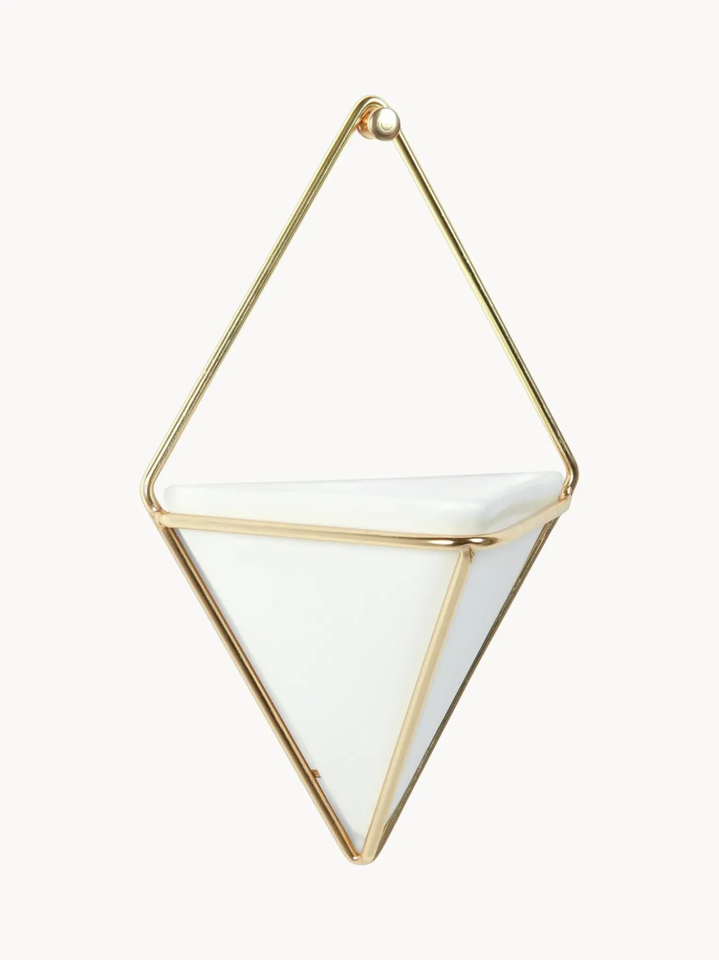 Portavaso Da Parete In Ceramica Trigg 2 Pz