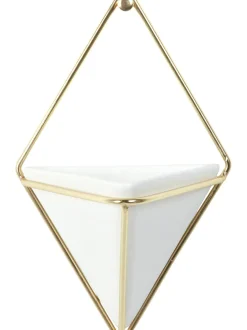 Portavaso Da Parete In Ceramica Trigg 2 Pz