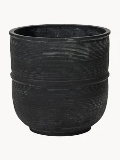 Portavaso Fatto A Mano Superficie Scanalata Ground