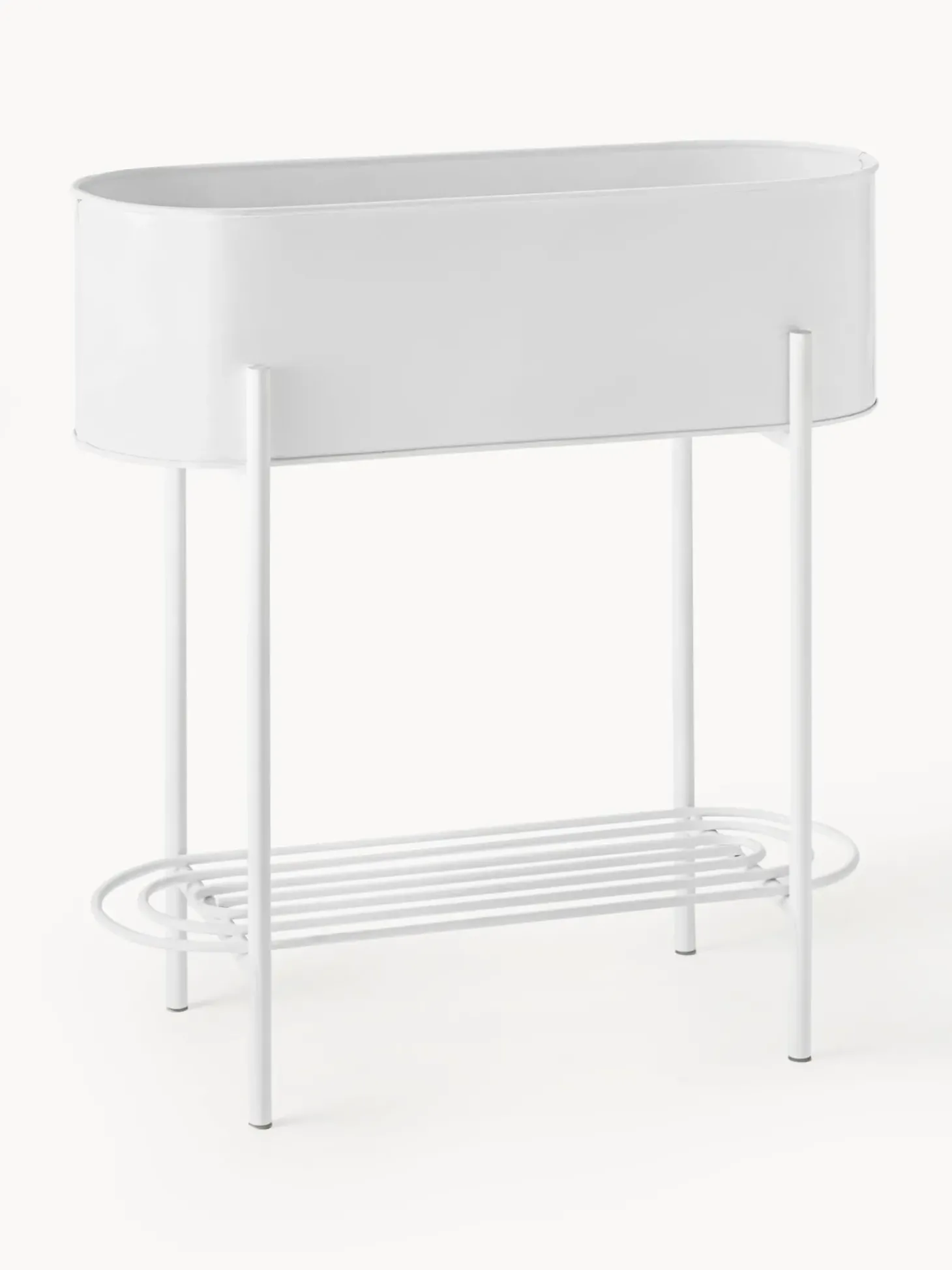 Portavaso Grande Con Struttura E Ripiano Azalea