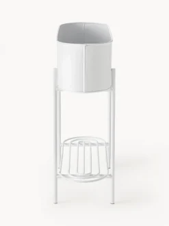 Portavaso Grande Con Struttura E Ripiano Azalea