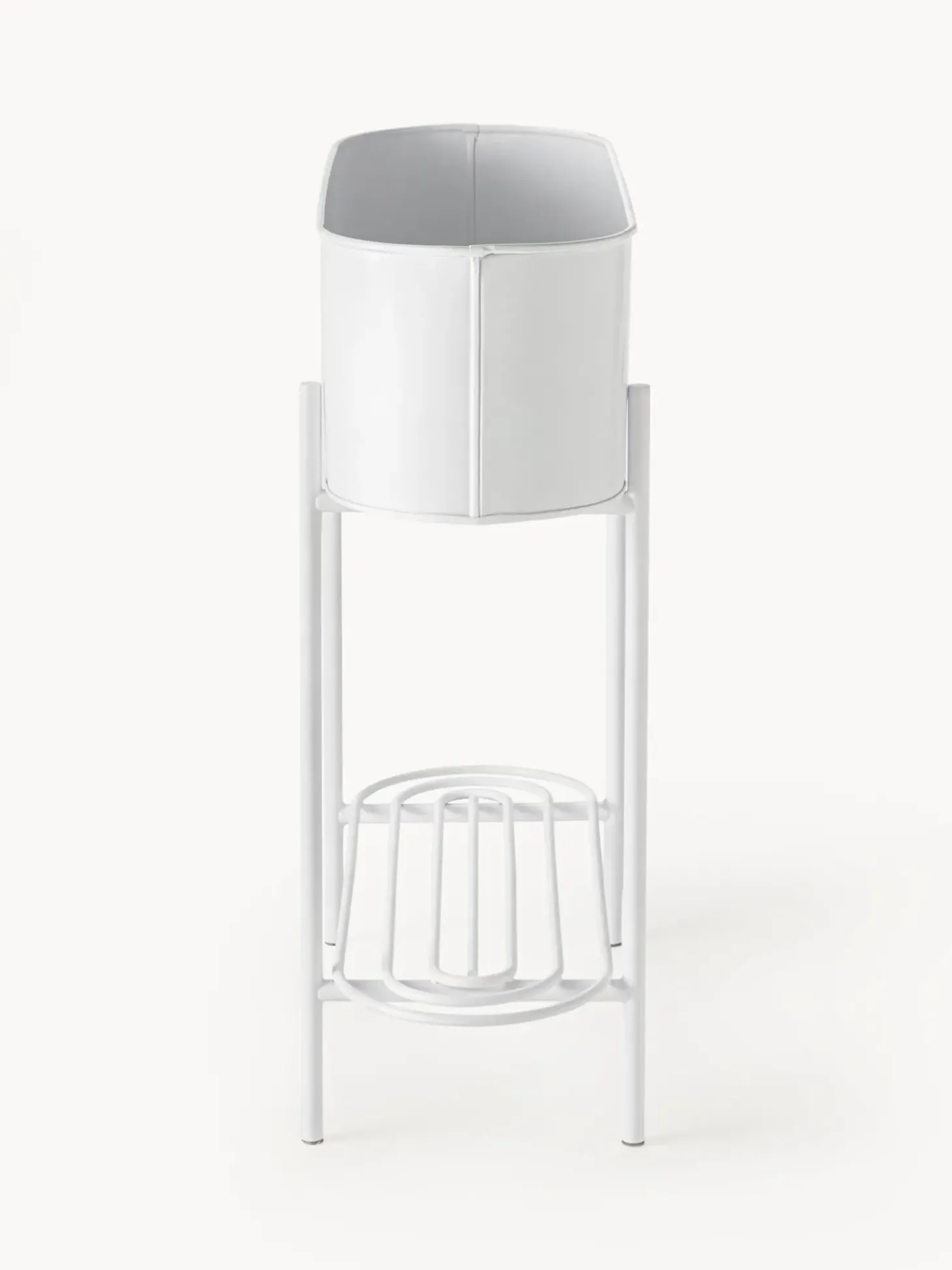 Portavaso Grande Con Struttura E Ripiano Azalea