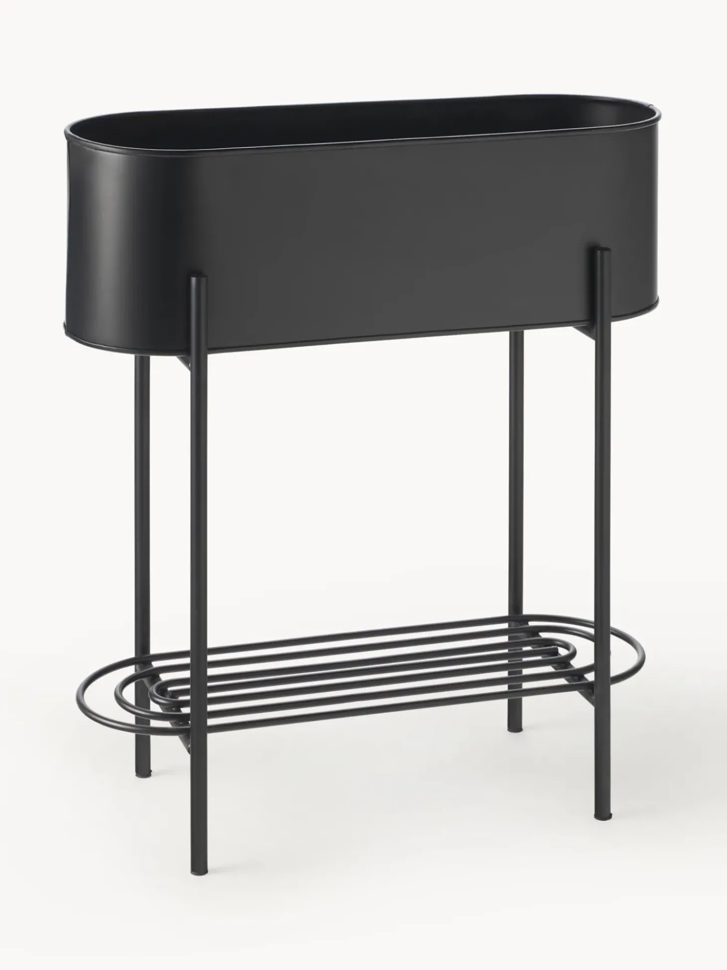 Portavaso Grande Con Struttura E Ripiano Azalea