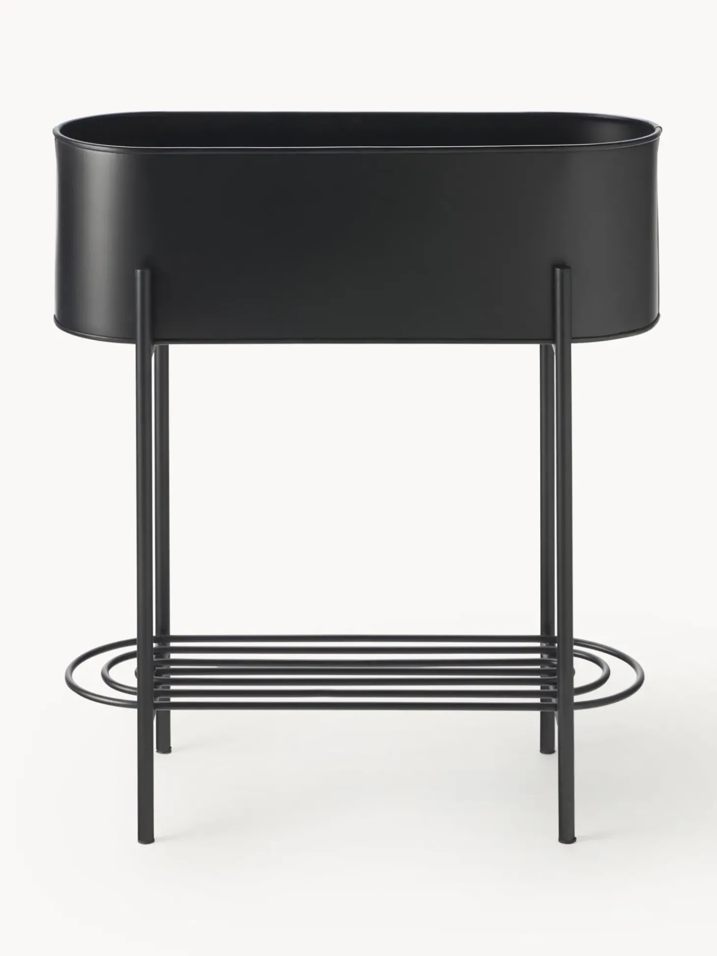 Portavaso Grande Con Struttura E Ripiano Azalea